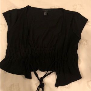 Black Crop Top